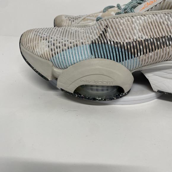 Nike Shoes Women Size 8 Air Zoom Superrep 2 White Blue Running Training 3907 - Picture 6 of 16